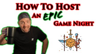 Detalles How To Host An EPIC Game Night - TTRPG - Dungeons & Dragons Noticias