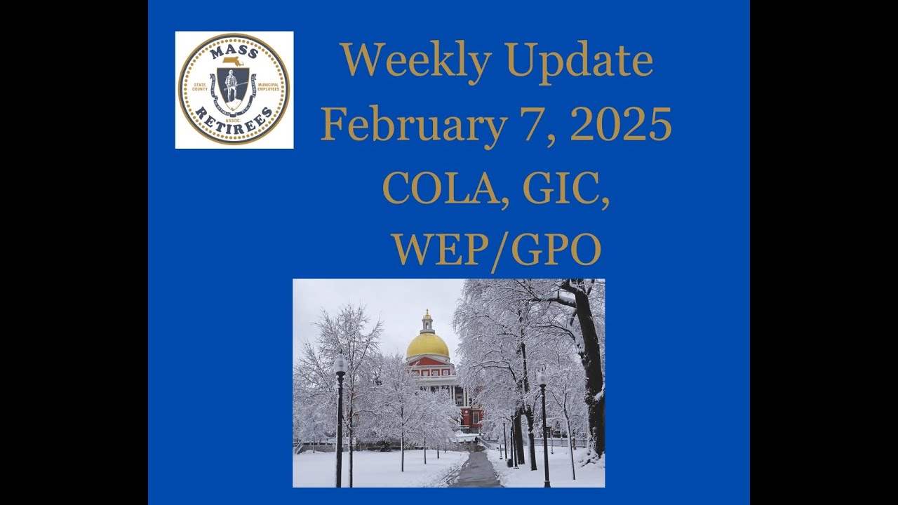 COLA, GIC, WEP/GPO