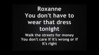 Video thumbnail of "Royal Blood- Roxanne [The Police Cover] LYRICS"