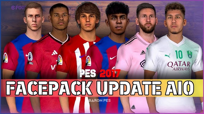 PES 2017 New Mega Facepack +700 Faces ~