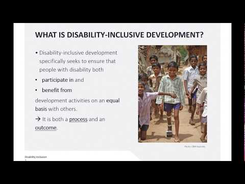 DFAT Disability Inclusion Webinar 2019