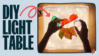 DIY Light Table Fun for Kids!