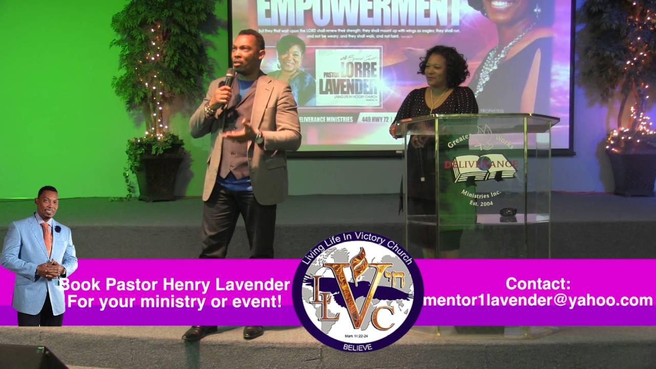 pastor lorre lavender speaks at greater works deliverance church greater works deliverance ministries