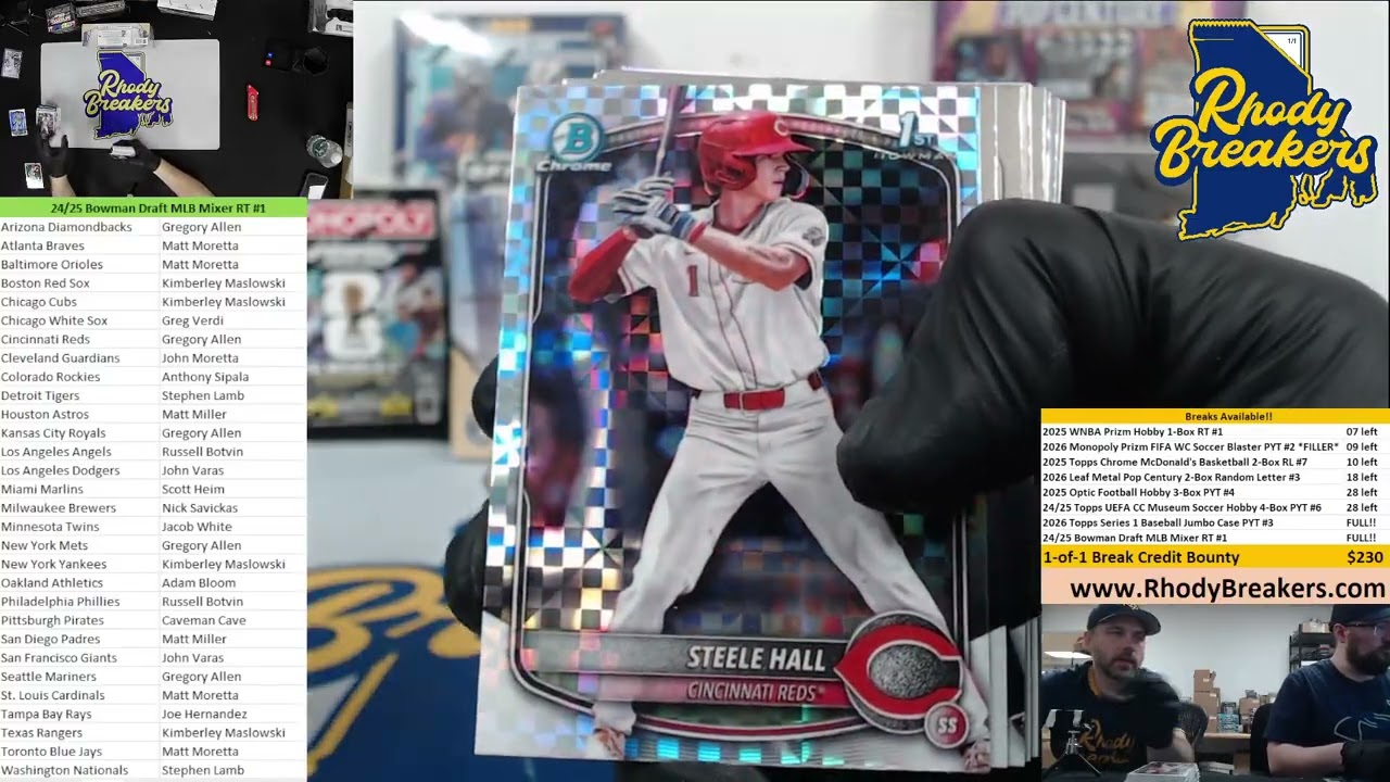 24/25 Bowman Draft MLB Mixer RT #1