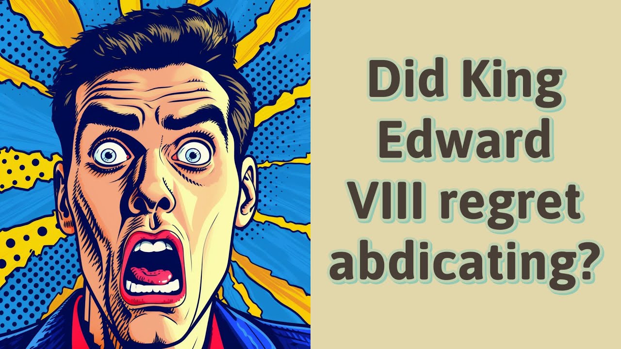 Did King Edward VIII Regret Abdicating YouTube Did King Edward VIII Regret Abdicating YouTube