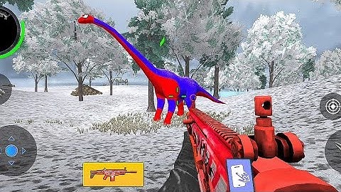 Wild Animal Hunter 3D - Dinosaur Hunter Game - Android Gameplay #695