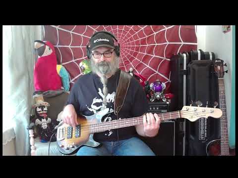 KISS - I'll Fight Hell to Hold You (1987) bass cover