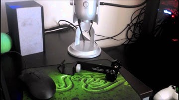 How to attach a pop filter to a Blue Yeti Mic.