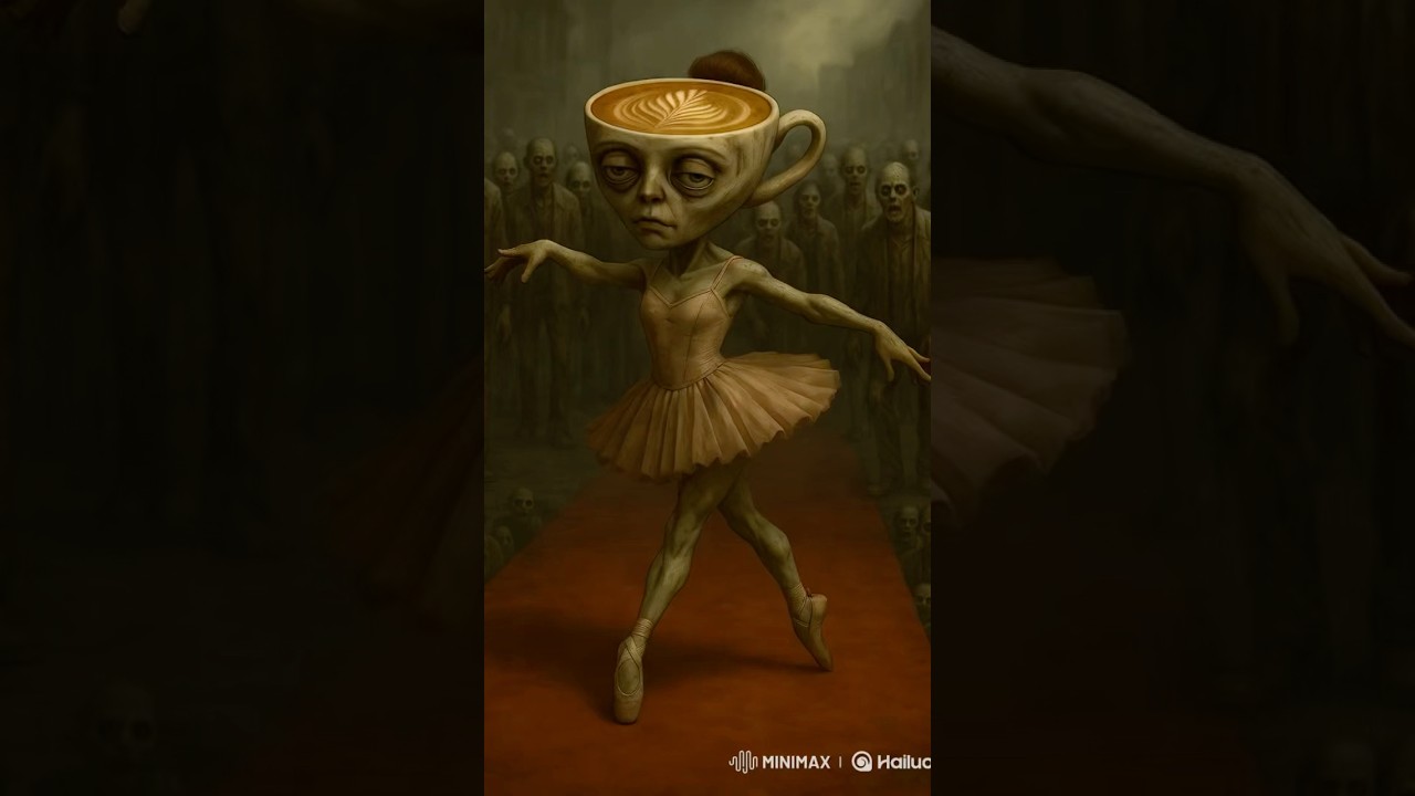 Brainrot Gods Horror 💀 ballerina cappuccina