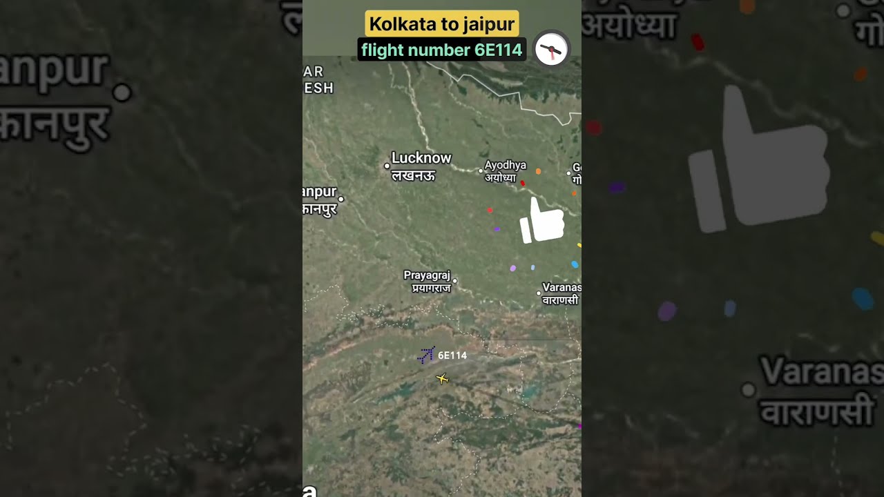 Kolkata To Jaipur Flight Route Indigo Shorts Shortsfeed Travel Explore Viral