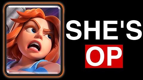 The Valkyrie counters EVERY DECK in Clash Royale