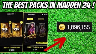 Opening the BEST Packs in Madden 24!