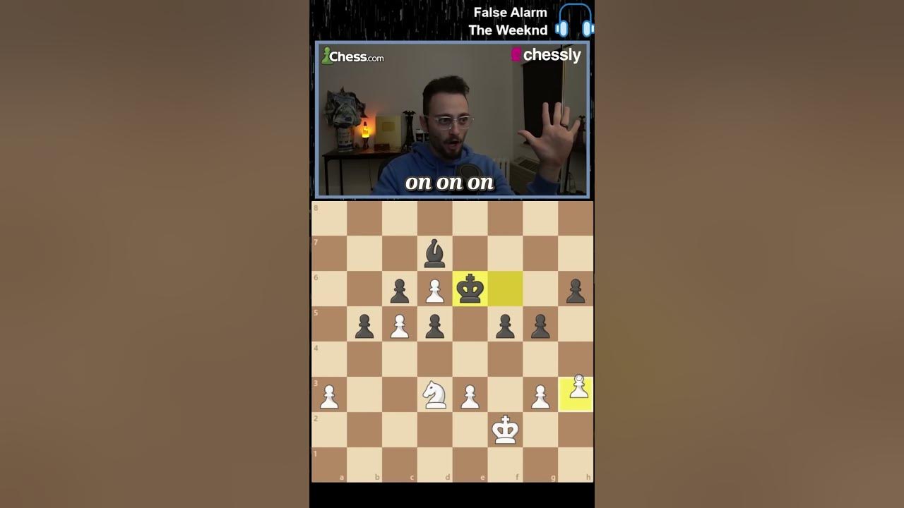 chess24 - Ding Liren wins Rook vs. Knight against Topalov