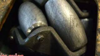 EASYROLL - Wear Resistance Test for Aluminum & Nylon Roller for FMC Cargo Loader