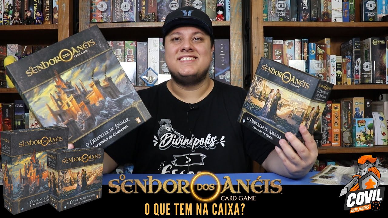 O Senhor dos Anéis: Card Game - A Escuridão de Trevamata (Baralho Inicial)  - Expansão - Playeasy