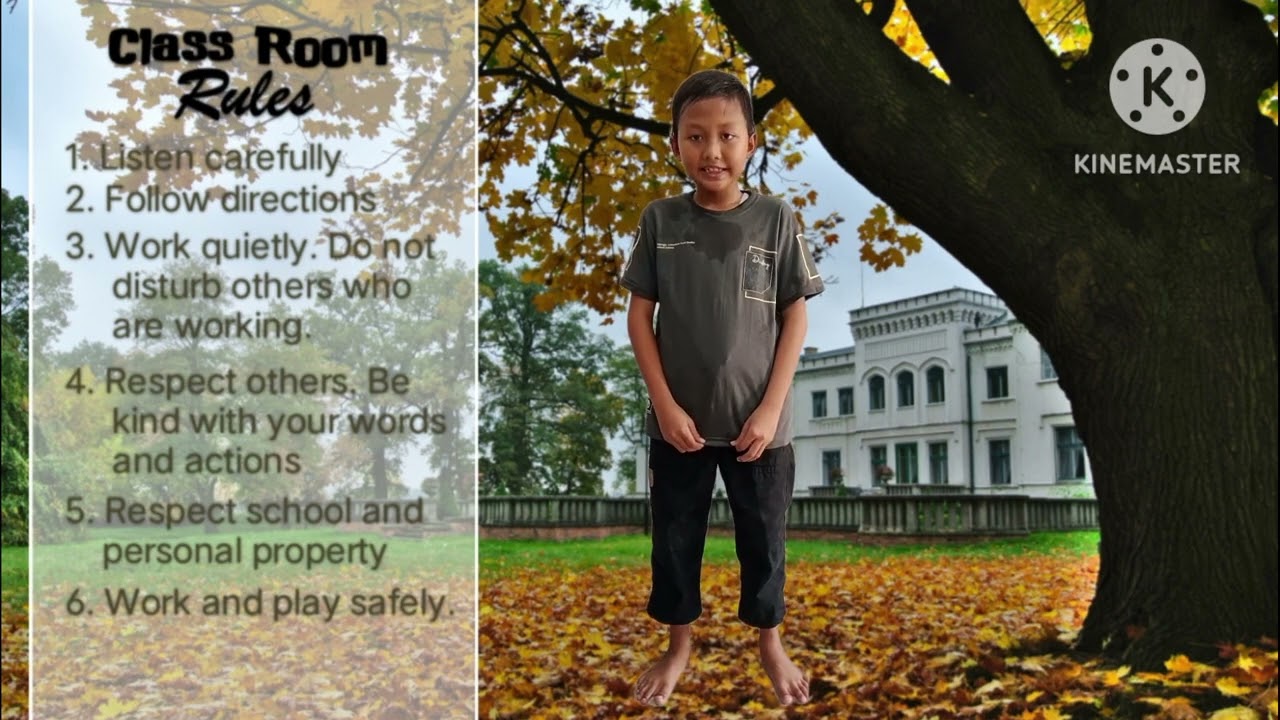 Ayyas, English Lv75, Classroom Rules, PMC Home Scool