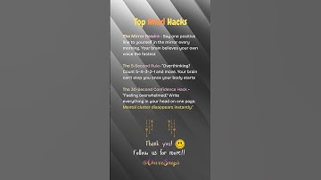 Your Brain Has Been Cheating You… Try These Mind Tricks