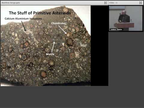Geology in Space: Meteorites and Cosmic Dust
