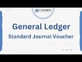 General Ledger (GL) - Standard Journal Voucher (Windows Version) │Carmen Software Free Training 2023