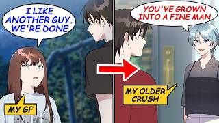 My longtime girlfriend dumped me for another guy. Then I reunited with my older crush!? [Manga]
