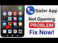 Android Phone App Not Opening Fix | Dialer App Keeps Crashing Solution | Call App Not Working 2026