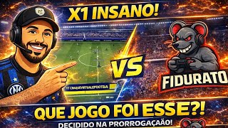 X1 DOS YOUTUBERS: CRAQUE VIRTUAL EFOOTBALL vs FIDURATO EFOOTBALL! 🔥 DECIDIDO NA PRORROGAÇÃO!