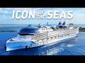 The new biggest cruise ship in the world  icon of the seas boarding day