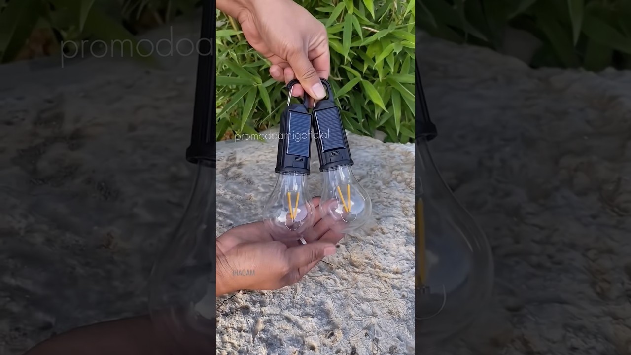 LÂMPADA SOLAR INTELIGENTE — ILUMINE SUA CASA SEM GASTAR NADA!