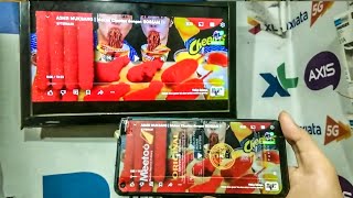 Cara Menghubungkan hp infinix hot 10 ke tv digital - tanpa kabel