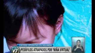 Visión 7 Holanda Pedófilos Atrapados Por Niña Virtual
