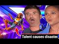 12 years boy brought a Golden bottle in BGT 😱😱 #agt #bgt #youtubeshorts #funny #magic