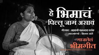 Bhimach Pillu Jaga Asav | हे भिमाचं पिल्लू जागं असावं | वामनदादा कर्डक | शितल साठे #Ramaijayanti
