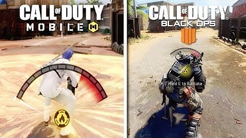 New Reactor Core Operator skill comparison (Codm vs. Black Ops 4)