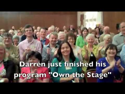 Darren LaCroix Teaches Toastmasters in Ireland Par...