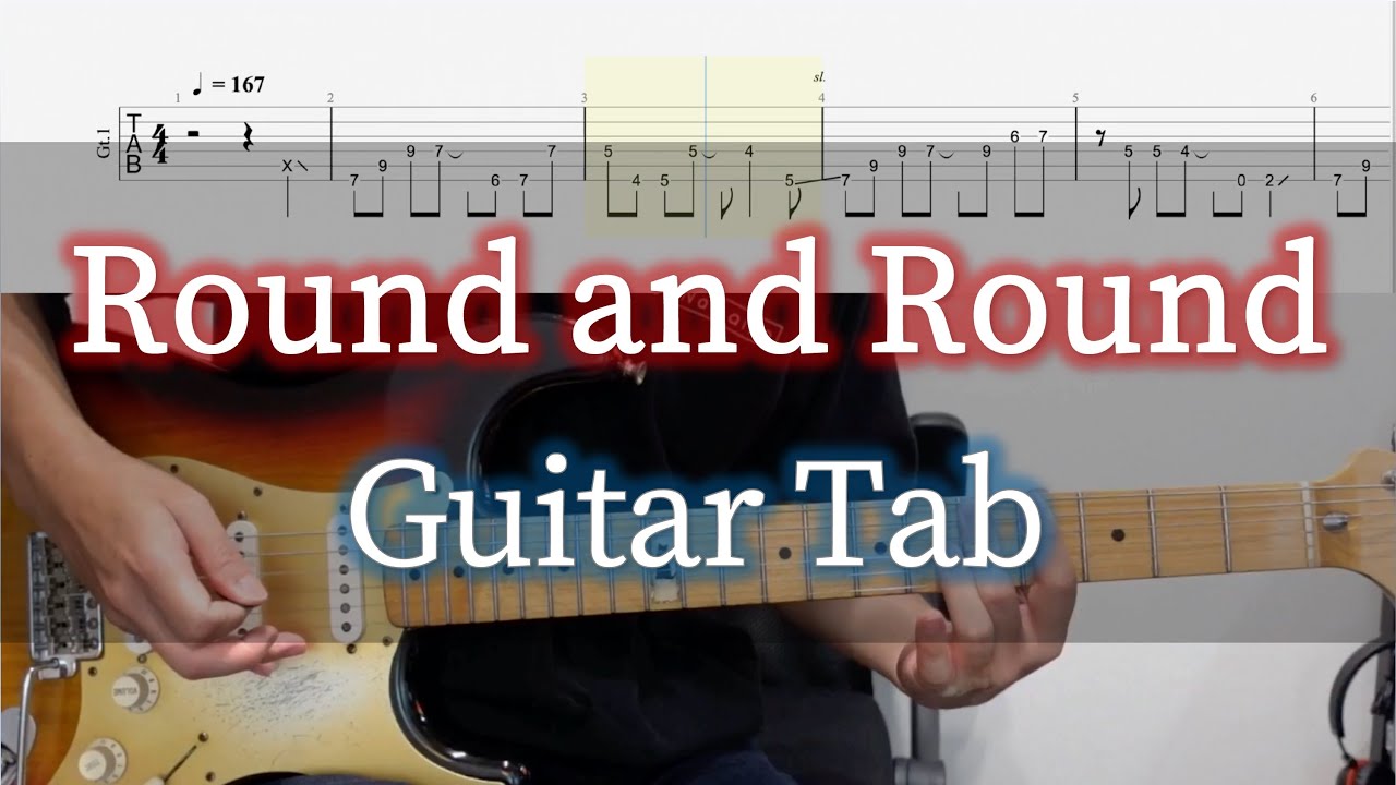 Round and Round - L'Arc〜en〜Ciel / Guitar Tab - YouTube