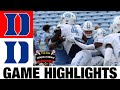 Team write vs team blue highlights  2024 duke football spring game