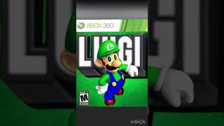 LUIGI ON THE XBOX 360 IS REAL! 😂😂😂😂😂