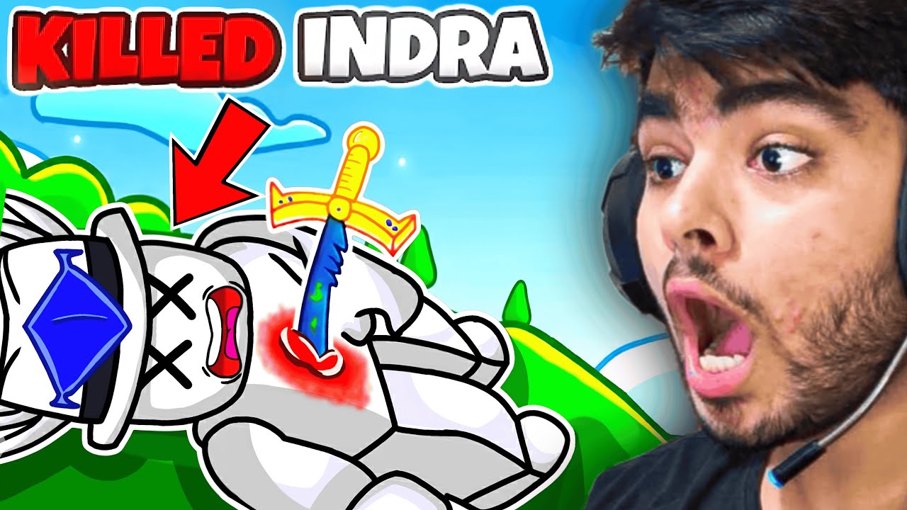 I Killed RIP INDRA in Blox Fruits Roblox