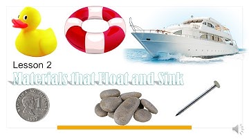 Science 4 Q1 Module 1 Lesson 2 Materials that Float and Sink