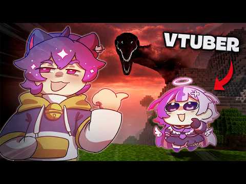 SURVIVING GODZILLA WITH A VTUBER - HORROR MINECRAFT
