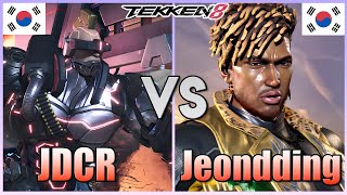 Tekken 8  ▰  JDCR (Jack-8) Vs Jeondding (#1 Eddy) ▰ Player Matches!