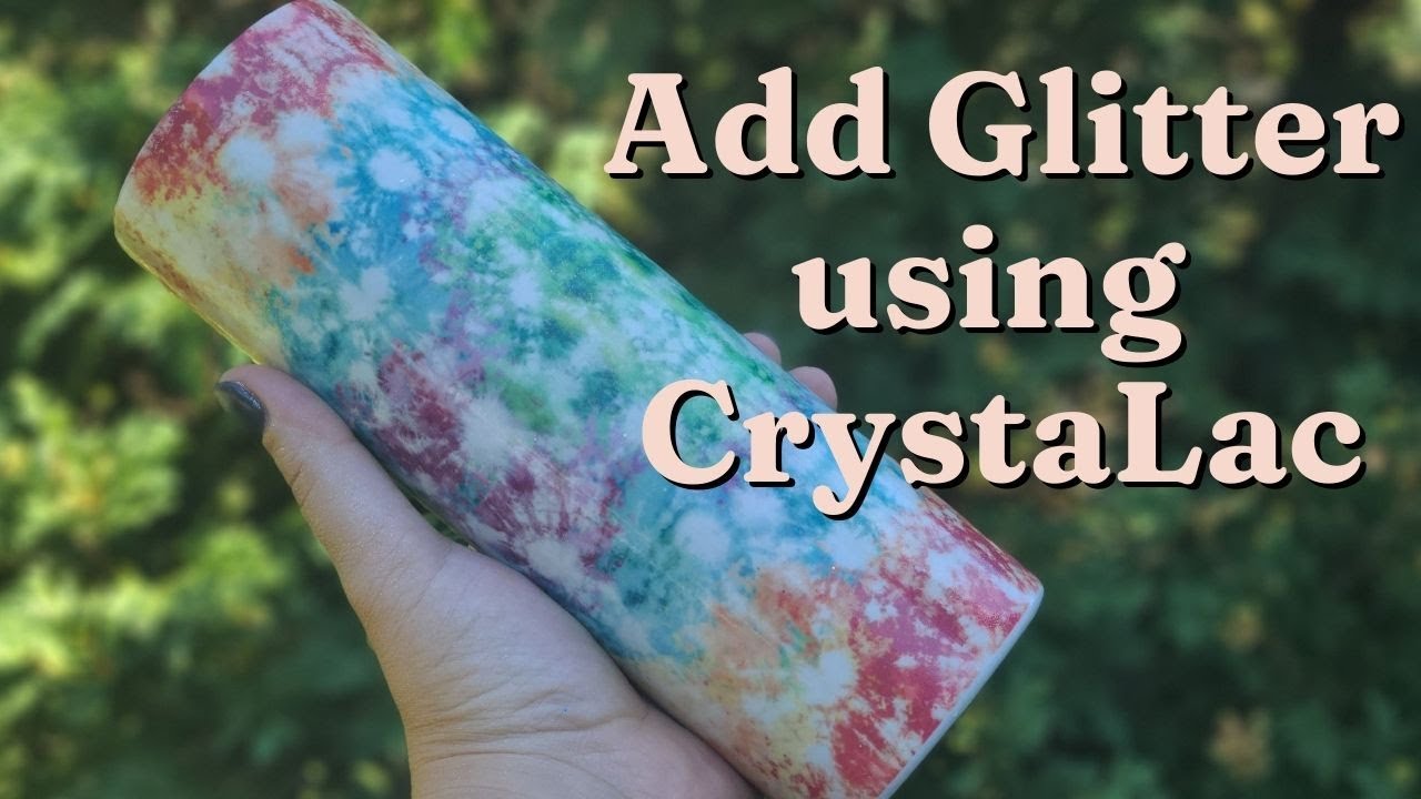 ✨ How to Sublimate a Glitter Tumbler 