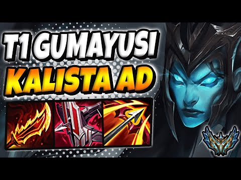 Video T1 Gumayusi Kalista vs Kaisa [ ADC ] Patch 12.12 Korea... - youtube