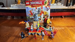 Lego Ninjago Tournament Battle Arena Set 71818 Build and Review