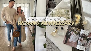 VLOG:Our First Wedding Anniversary, Bruidsgids Magazine Feature, More on Our Day \& How We Celebrated