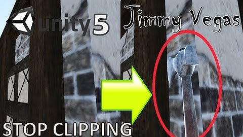 Mini Unity Tutorial - How To Stop Weapons Clipping Into Walls