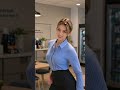 Kavkaz 💙 Blue Shirt Office Vibe #shorts