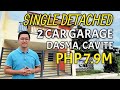 House Tour # 80 Single Detached House and Lot for Sale with 2 Car Garage in Dasmarinas Cavite