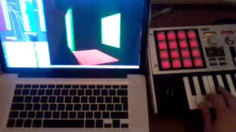 Quartz composer and midi test 1