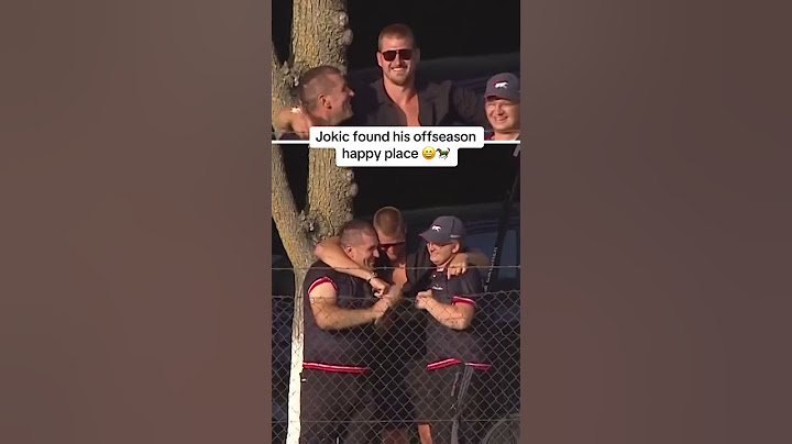 Nikola Jokic was hyped after his horse won a race 🏆🇷🇸 (via @arenasporttv/TT)